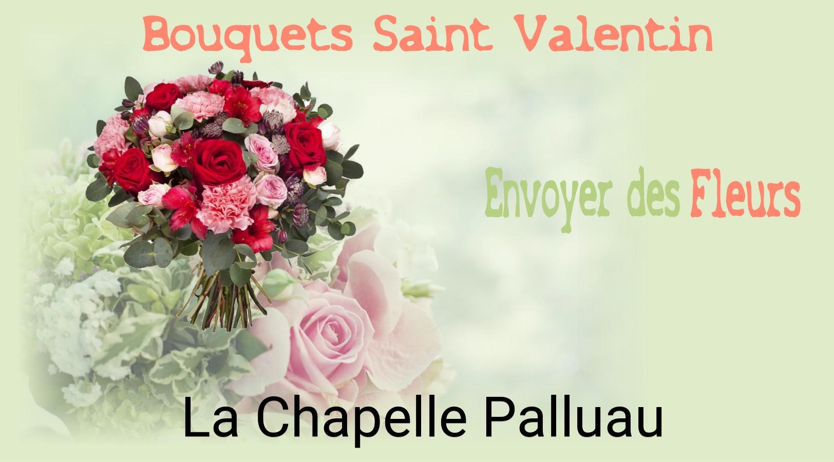 Roses de Saint-Valentin livrées à La Chapelle-Palluau